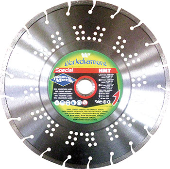 Disque à tronçonner diamant DT 612 AB - Diamètre 300 à 500 mm